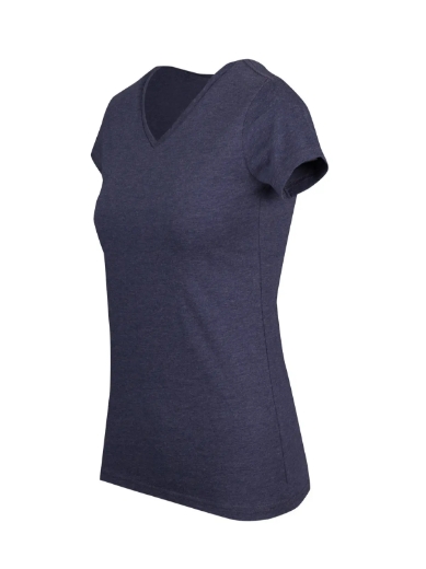 Picture of RAMO, Ladies Marl V-Neck T-Shirt